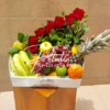 Composition florale - Happy (rouge)