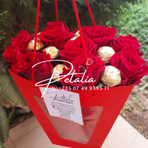 Roses d'amour - rouge