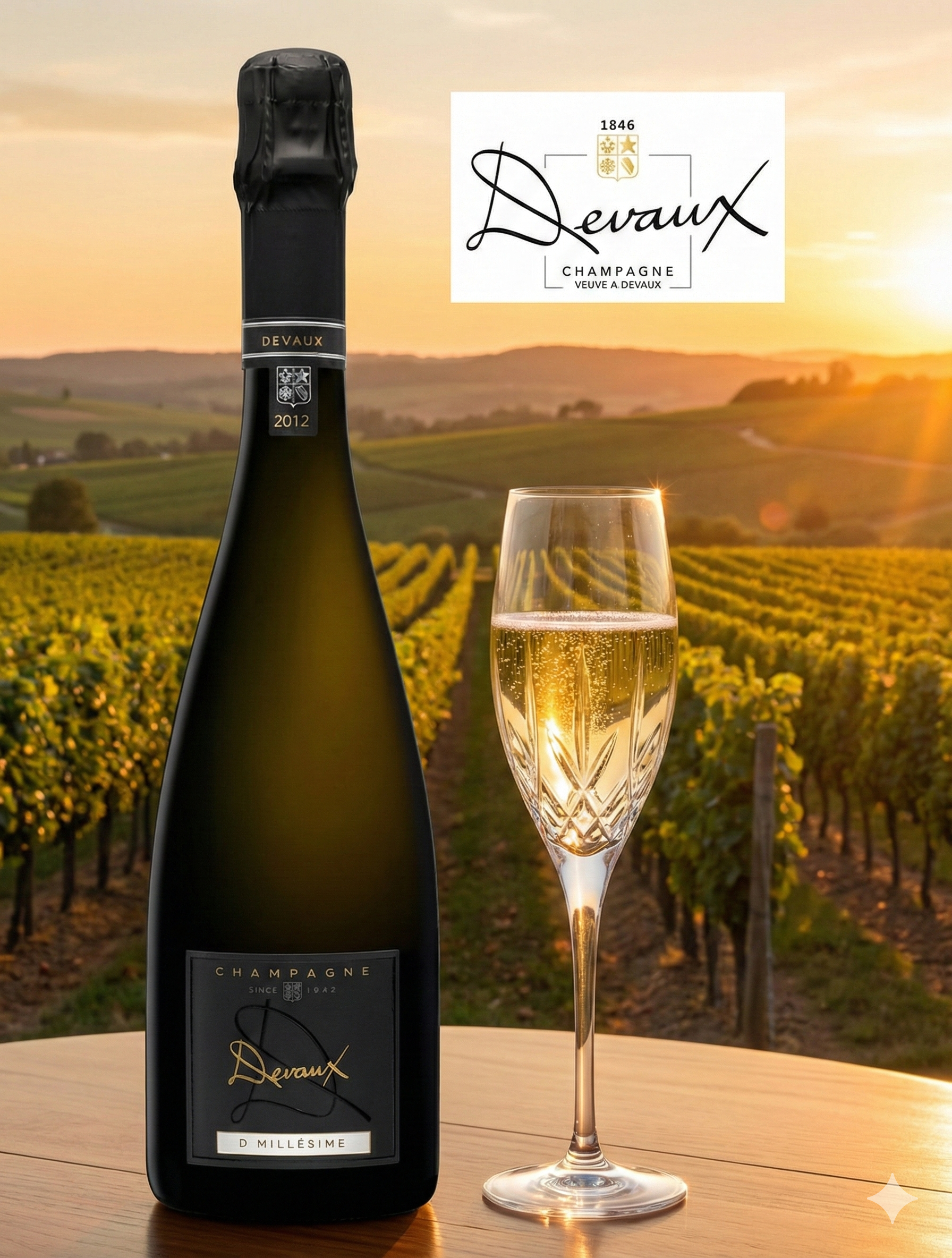 Champagne Devaux – Millésime 2012 – Collection D (Rare)