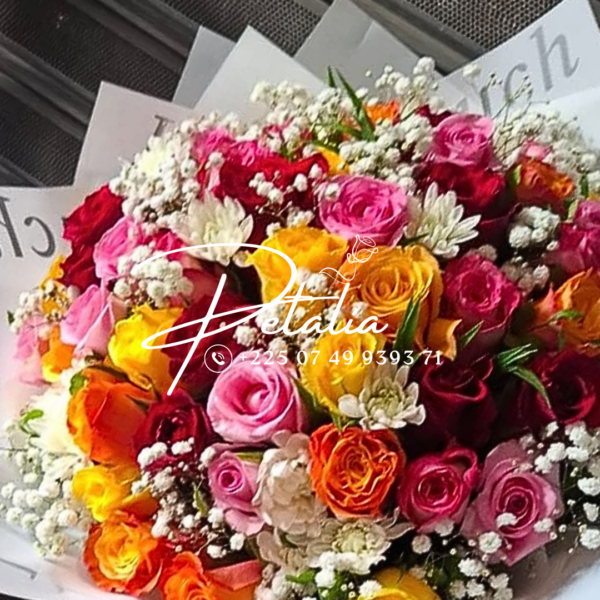 Bouquet - Symphonie colorée