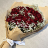 Bouquet - Big Red Flat-style Bouquet -1