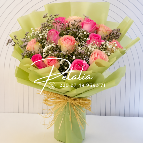 Bouquet debout - Douce pensée