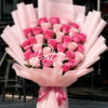 Bouquet - Roses majestueuses (rose bicolore)