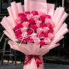 Bouquet - Roses majestueuses (roses bicolore)
