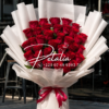 Bouquet - Roses majestueuses (rouge)