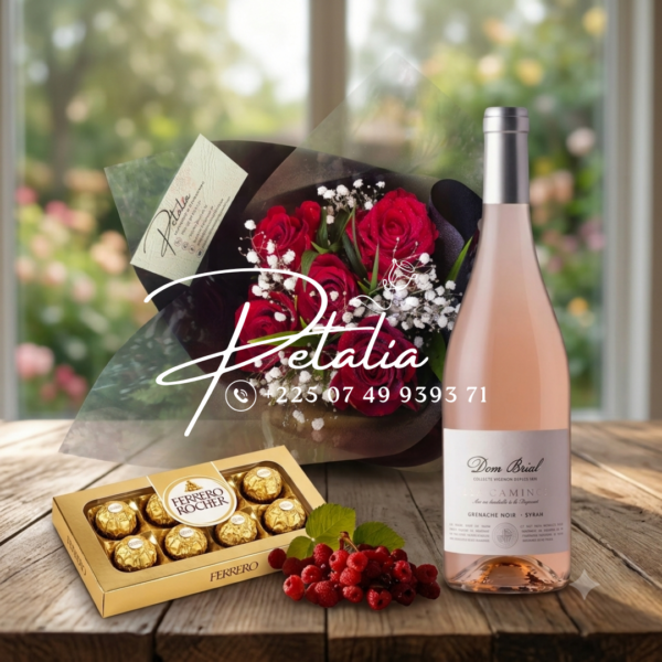 Pack - Le coffret rosé