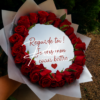 Bouquet - Reflets de roses (rouge) - 1