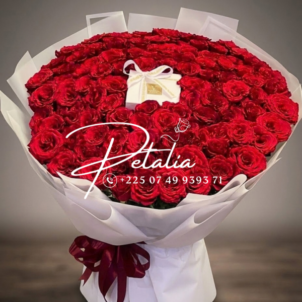 Bouquet debout - Le supreme patchi (red)2